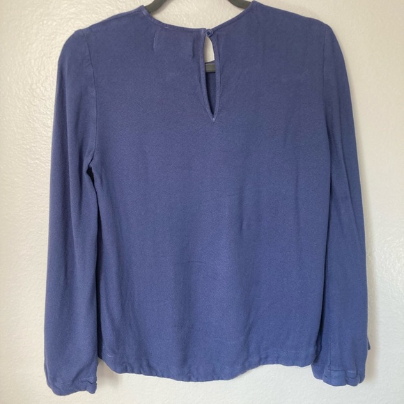 Cloth and Stone Purple Bell Sleeve Blouse - Picture 3 of 7